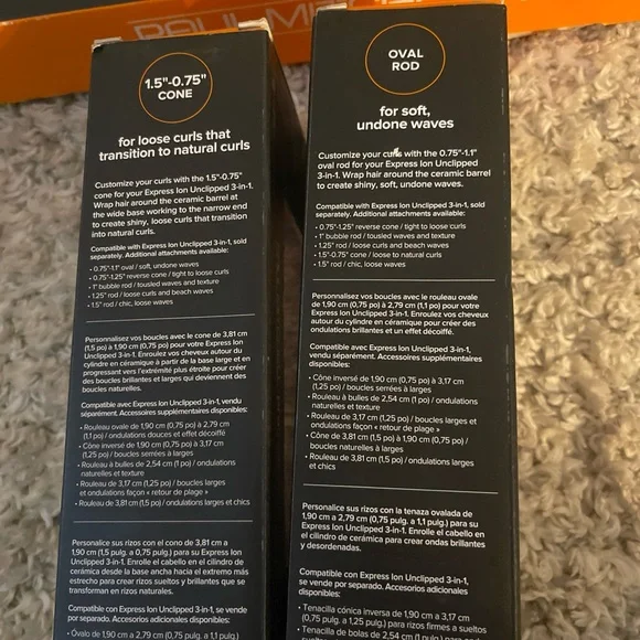 Paul Mitchell Unclipped Curling Set - with 2 bonus attachments - Picture 3 of 8